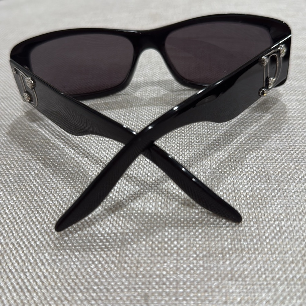DIOR Couture 2 vintage sunglasses 🕶️ D Logo floral daisies bling - Picture 8 of 16